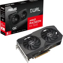 ASUS Dual-RX7600-O8G-V2 GDDR6 8 GB AMD/ATI Chipset 128 bit 2745 MHz Graphics Card-26