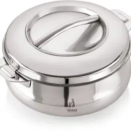 Handi 3500 PU Insulated Double Wall Casserole Silver Serve Casserole-image-36
