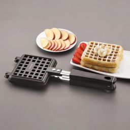 Non-Stick Waffle Maker Egg Waffle Pan Cake Baking Mold Gas Toaster Baking Tool Waffle Maker-image-76