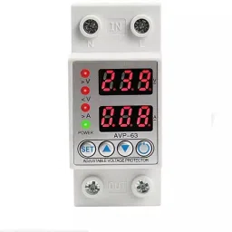 40A High Quality Adjustable Intelligent Over/ Under Voltage Current Protector. Digital Voltage Tester-21