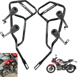 dhe best Bike Metal Legguard Crash Guard With Frame Slider With Name for Hero Xtreme 125R-picture-11