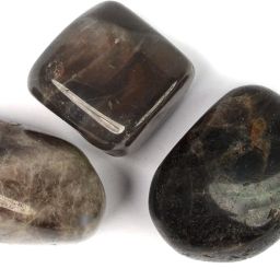 Natural Smoky Quartz Tumble Crystals / Stones for Reiki Healing and Vastu Correction and Increase Creativity Tumble Stone Engraved Asymmetrical Crystal Stone-image-88