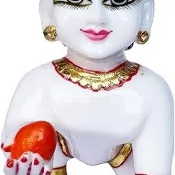 Laddu Gopal Statue Decorative Showpiece - 15 cm-11