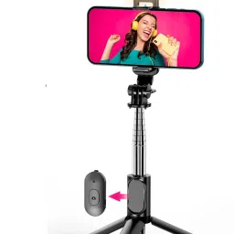 BUFONA Remote Selfie Stick Tripod with Fill Light, All in One Extendable Selfie Stick Tripod, Tripod Kit, Monopod, Monopod Kit, Tripod Clamp-19