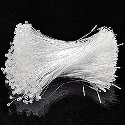 greengrow 3" White 2000 Pcs Plastic Loop Lock Pins Nylon plastic Tip, Plastic Pins, Plastic Tip Pins-picture-36