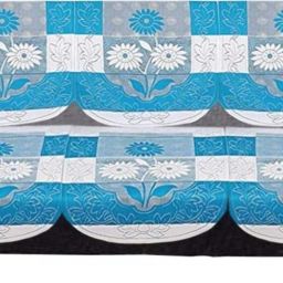 Cotton Floral 3 Seater Sofa Cover-image-3