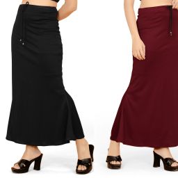VAGMI STORE Fishcut Shapewear Combo_81 Lycra Blend Petticoat-image-50