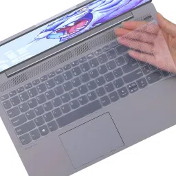 Saco Transparent,Silicone Keyboard Cover Compatible with 2023 Lenovo IdeaPad Slim 5 16IAH8 16 Inch Laptop 83BG000PIN Keyboard Skin-image-19