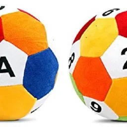 Soft Combo of 2 Ball 123 And ABCD- 35 cm-18