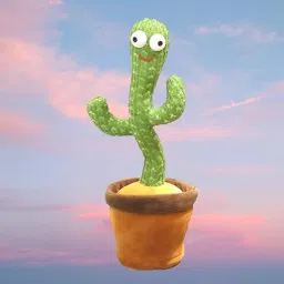 New Dancing Cactus Talking For Kids With Singing | Recording Repeat-image-96