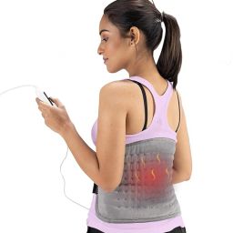 Orthopaedic Electric Heating Pad | Heat Belt with Temperature Controller | PAIN RELIFE 1 L Hot Water Bag-93