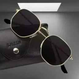 UV Protection, Gradient, Polarized Rectangular Sunglasses (Free Size)-picture-30