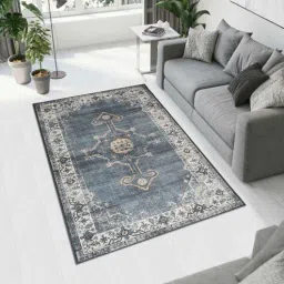 maa home concept Persian Velvet 6 X 4 Feet Machine Made Carpet-picture-37