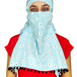 SWITCHON Floral Printed Lightweight & Breathable Scarf-picture-33