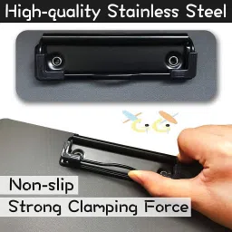 venimall A4 Clip Pad/Clipboard with Storage Case for Paper and Document image 2