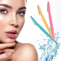 Women Facial Face Eyebrow Trimmer Blade Shaver Face Razor, Men & Women-image-89