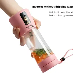 tenring USB Rechargeable Portable Blender Juicer | Mini Smoothie & Shake Maker 150 W Mixer Blender image 4