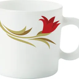 Red Lily (LH) Set of 6 180 ml mug Opalware Coffee Mug-image-50