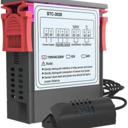 Real Instruments W3028 / STC 3028 Digital Temperature Humidity Controller Incubator Dehumidifier Multipurpose Controller image 2
