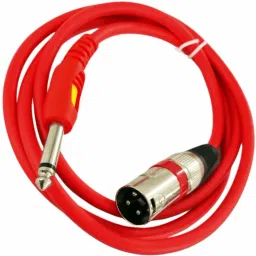 3 Pin XLR Male to P38 Mono Jack Cable 3 Pin Mic Xlr Cable Male to P-38 Mono Male 0 W AV Control Receiver-20