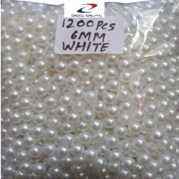 6mm Round Jewelry Making Glass Pearl Beads 1200PCS-19