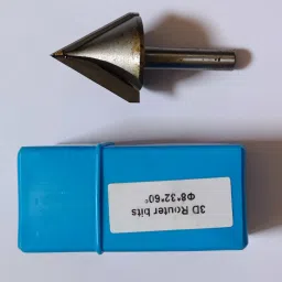 mk cnc tools CNC TOOLS V GROVE / V BIT 60 DEGREE 8X60 CNC TOOLS V GROVE / V BIT 60 DEGREE 8X60 image 4