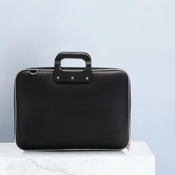Men Black Messenger Bag - Mini-image-60