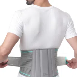 Lumbo Sacral Belt, Grey, Medium, 1 Unit Back / Lumbar Support-96
