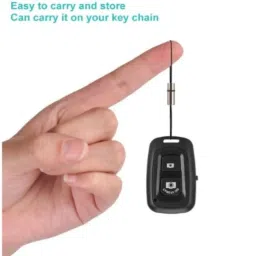 Huntindia Bluetooth Selfie/Pictures Clicker Shutter Remote Controller for Click Selfies Camera Remote Control image 3