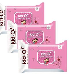 Gentle Baby Wipes Pink Flip Top | Extra Thick | Hypoallergenic | 240 Pcs-image-38