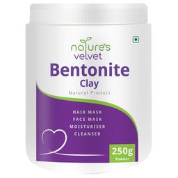 Natures Velvet Bentonite Clay Powder,  250 g  for All Skin Types -image-40