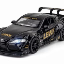 Diecast Model Car 1:22 TOYOTA 3000GT Toyota supra Super Car Alloy Model-BLACK-image-75