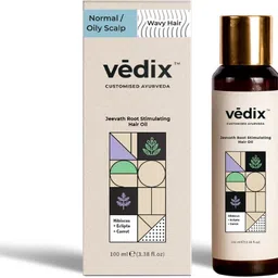 vedix Customzed Ayurvedic Jeevath Root Stimulating Hair Oil for Normal & Oily Scalp Hair Oil-picture-17