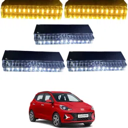 New UFO Design Waterproof Amber/White Fancy Light For Car-123 Car Fancy Lights-image-72