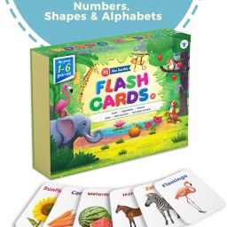 Flash Cards for Kids | 96 Non Tearable and Water Resistant Cards | Domestic and Wild Animals, Fruits and Vegetable, Flowers and Birds | Kids Learning with Fun | 1 - 6 Years | Early Childhood Education-15