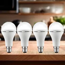 Emergency 15W Inverter LED Bulb with 1200mAh Rechargeable Battery Pack of 4 L419 4 hrs Bulb Emergency Light-image-92