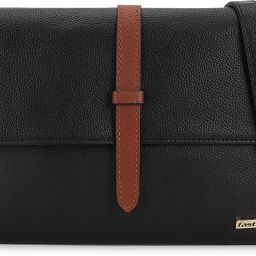 Women Black Sling Bag-image-44