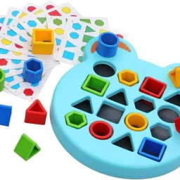 aditre stationery emporium Color & Shape Matching Fun Puzzle Educational Logical Sorting Game for Kids image 3