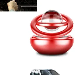 Multicolour Crystal Solar Power Air Freshner For Car Interior Fragrance-114 Portable Car Air Purifier-image-68