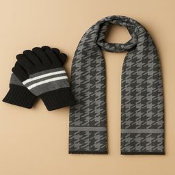 loom legacy Floral Print Winter Men Gloves-picture-11