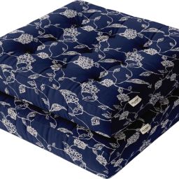 Tufted Floor Seating Cushion Foam Floral Floor Cushion Pack of 2-image-3