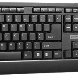 Lenovo KB MICE_BO 160 Wired Combo Wired USB Standard Multi-device Keyboard Compatible with Desktop, Laptop, Mac image 2