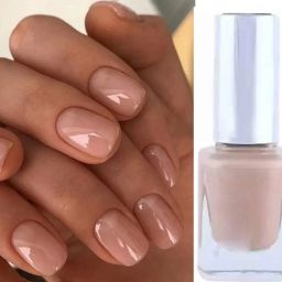 Nail Polish with Glossy and Shiny Finish,Long Lasting Nail Paint Peach pink-image-39