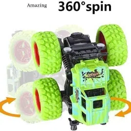 4x4 Stunt Monster Trucks for Kids|Push and Go Friction Powered Stunt Cars|253-image-27