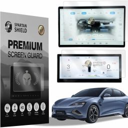 spartan shield Screen Guard for BYD SEAL EV 2024 || 15.6 INCH Rotating INFOTAINMENT Touchscreen Guard | Anti Scratch Ultra Clear Car Display Accessory [Not Tempered Glass]-image-45