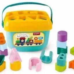 Baby First Sorting Blocks with Colourful and Alphabets Learning Toy-6