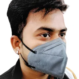 Grey N95 Medical Mask High-Performance Healthcare and Personal Use For Medical,Industrial,Travel 5-Ply Grey N-95 Washable, Reusable, Water Resistant-image-68