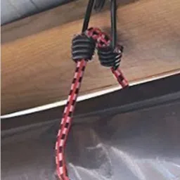 b k jagan and co Multicolour Nylon and Polyester Bungee/Shock Cord Cables-Set of 3 Multicolor image 2