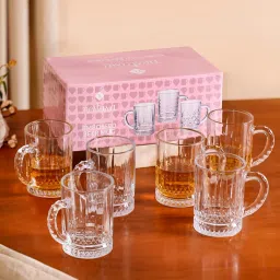 Glass Shimmering Glamour Thick Glass Cup-image-39