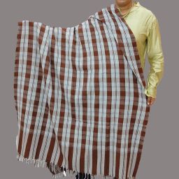 Vrinde Wool Checkered Men Shawl-picture-1